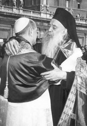 7 декабря 1965 года состоялось снятие анафем одновременно патриархом афинагором в стамбуле и папой павлом vi в риме