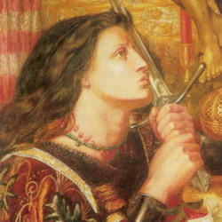 жанна д'арк - героиня, «колдунья», святая
